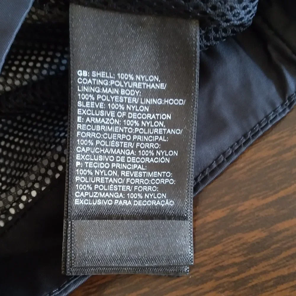 The North Face Toddler Quinn Rain Shell Jacket, 4T - TNF Black, Brand NEW, Authe - Picture 7 of 8